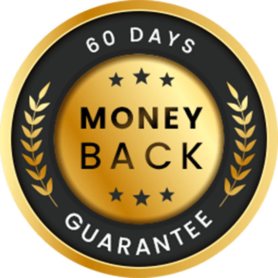 60-day money-back guarantee