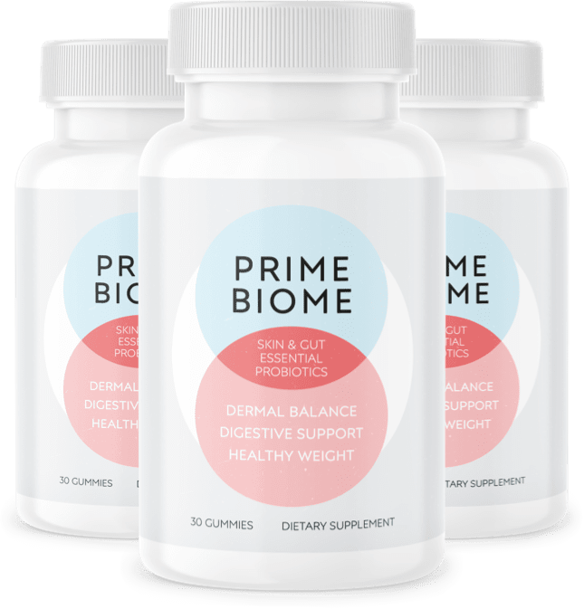 Prime Biome skin & gut gummies