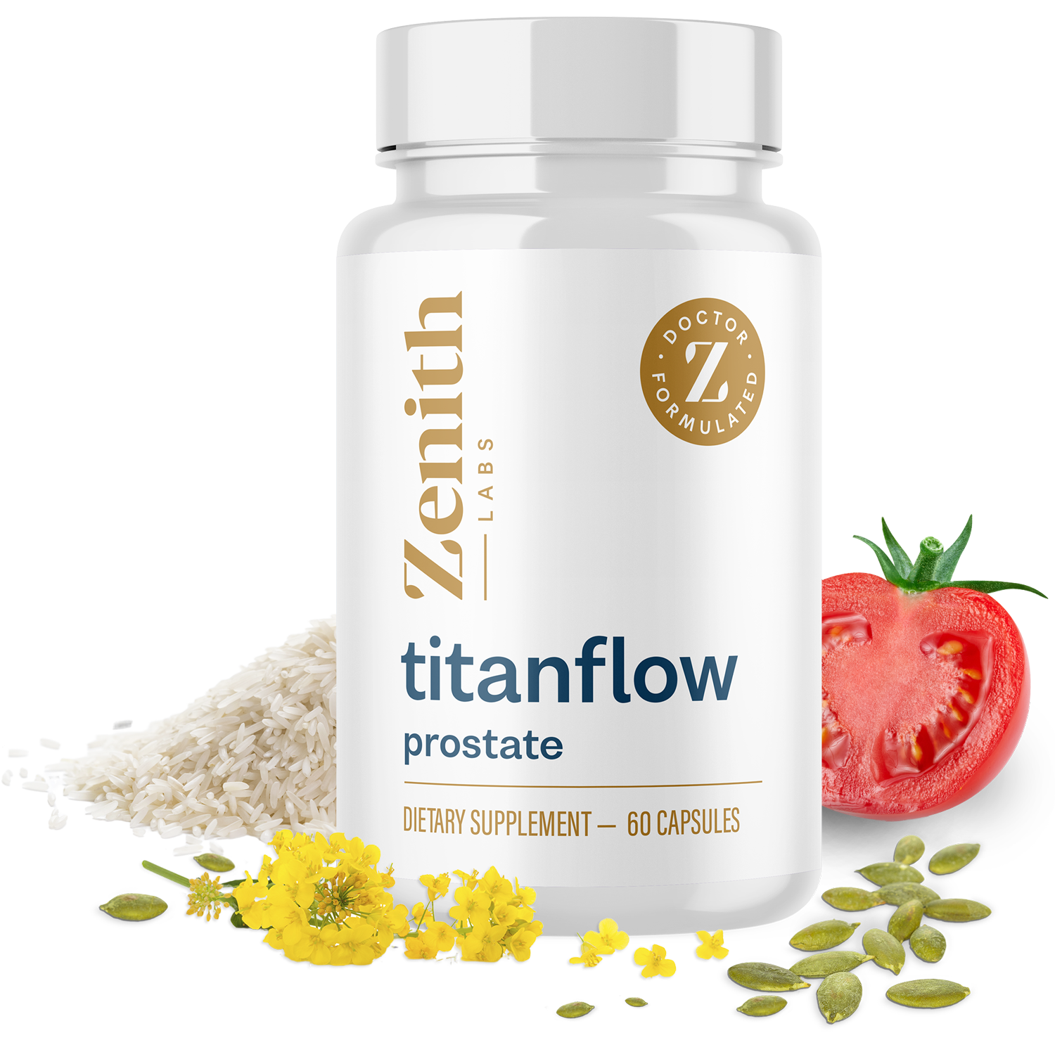 TitanFlow prostate support by Zenith Labs